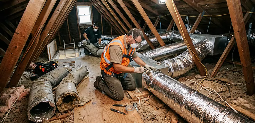 AC Duct Replacement in Apex