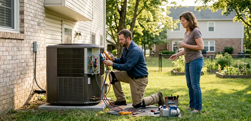 HVAC Replacement in Apex