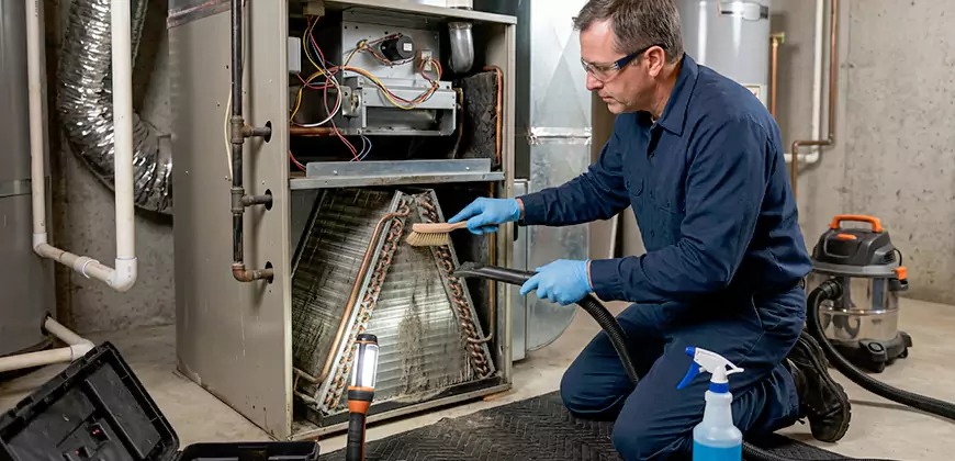 Outdoor Compressor and Condensing Unit Cleaning in Apex