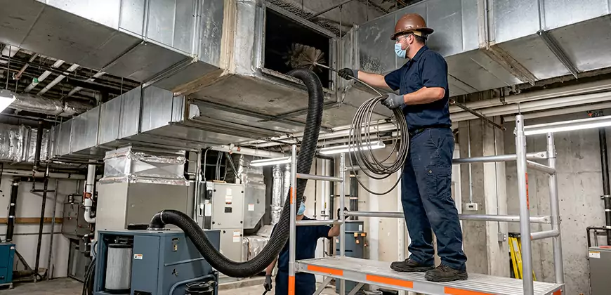 Commercial Ventilation System Cleaning in Apex