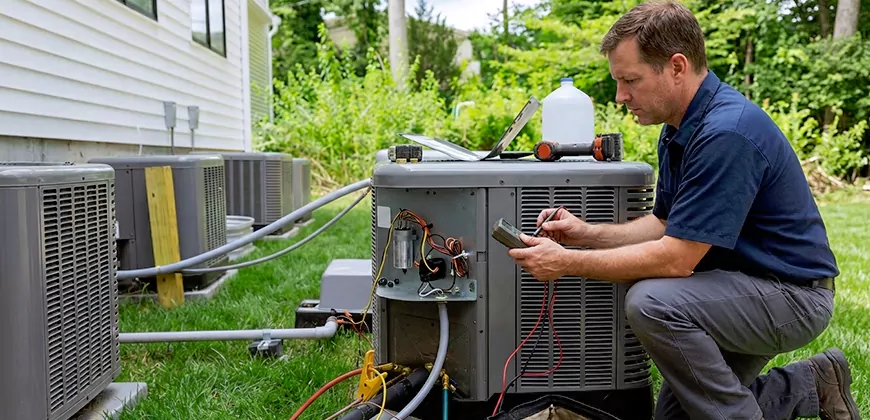 Heat Pump Conversion in Apex