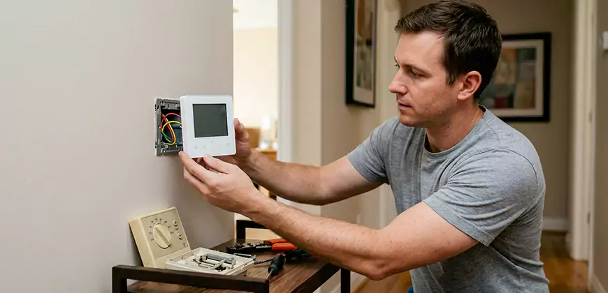 Heat Pump Thermostat Configuration in Apex