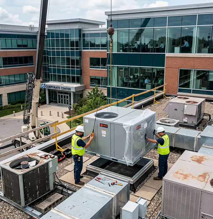 Why Apex Businesses Choose Apex AC Repair for Commercial AC Replacement?